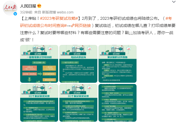 2023考研复试流程及复试常见问题解答